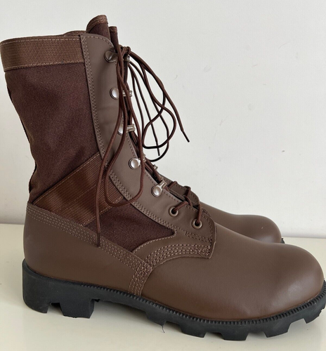 Jungle Brown Combat Boots WP Wellco Army Military Boots - Picture 26 of 29