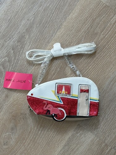 Betsey Johnson Camper RV There Yet Kitsch Crossbody Bag/Purse NWT - 第 2/9 張圖片
