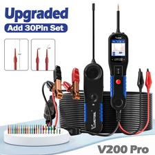Car Electrical Circuit Tester Power Probe Wire Breake Finder with 30 Test Pins 