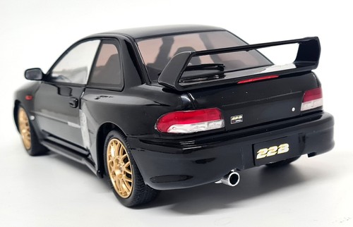 Solido 1/18 Subaru Impreza 22B Black 1998 (DOOR) Diecast model Car - Picture 6 of 13