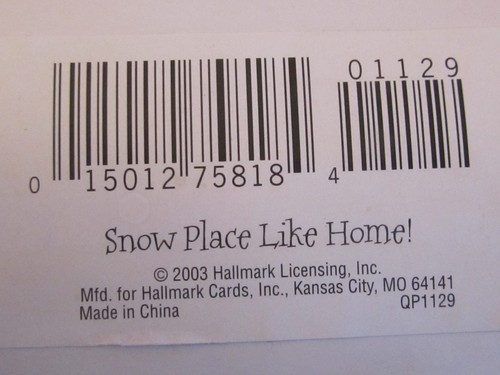 Snow Place Like Home! ~ Snowman's Land ~ 2003 Hallmark Keepsake Ornament ~ NIB - Picture 7 of 7