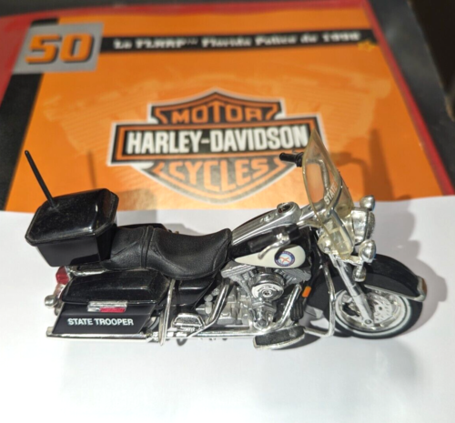  50 Harley Davidson FLHRP Florida Police 1/18 - Photo 1/1