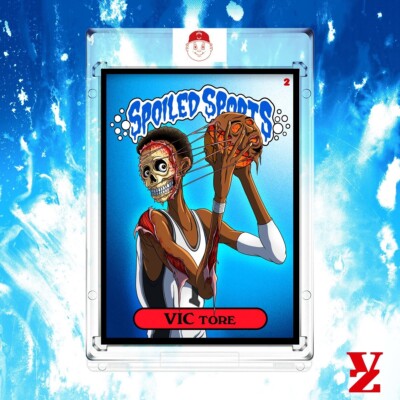 SDCC 2024 Alex Pardee Vic Tore Trading Card Comic Con Spoiled Sports
