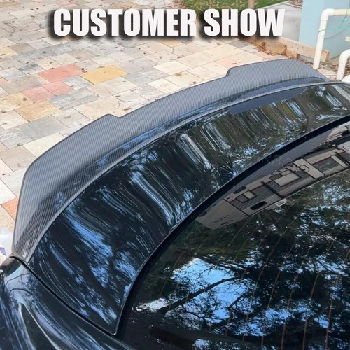 For Lexus IS XE30 IS350 IS300 2014-2020 REAL CARBON Rear Boot Trunk Spoiler Wing - Picture 7 of 21