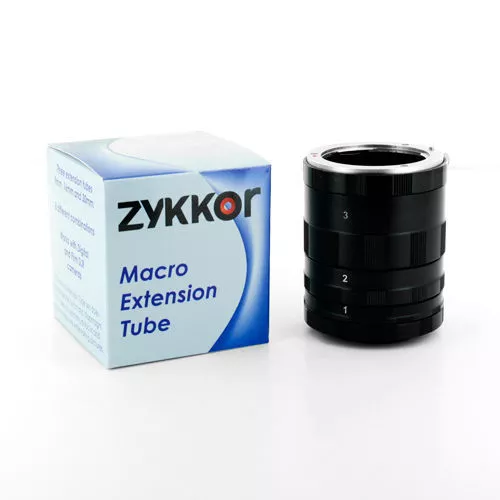 Zykkor Macro Extension Tube Ring Set for Micro 4/3 SLR Film, Digital Camera lens