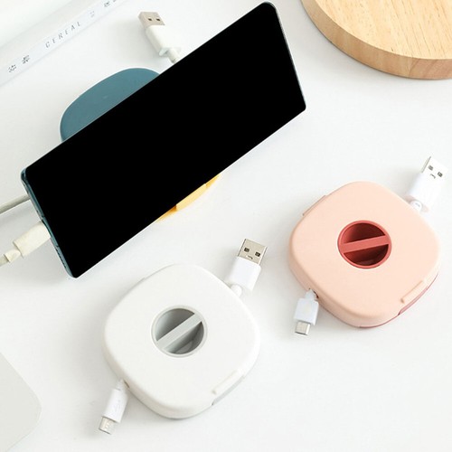 2 Pack Kabelmanager Reisen Kleiner Kabelorganisator Ladekabelaufwicklung - Zdjęcie 7 z 12