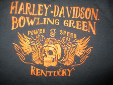 Black 2022 HARLEY DAVIDSON Of Bowling Green Kentucky Pocket T Shirt Large
