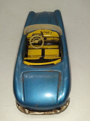 Vintage SSS International Japan Tiny Giant Mercedes Benz 300SL Tin