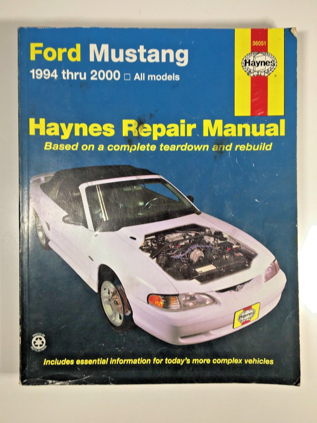 Repair Manual Haynes 36051 fits 94-04 Ford Mustang | eBay
