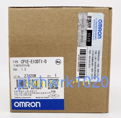 CP1E Omron CP1E-E10DT1-D PLC CPU CP-series Units CP1E-E10DT-D CP1E