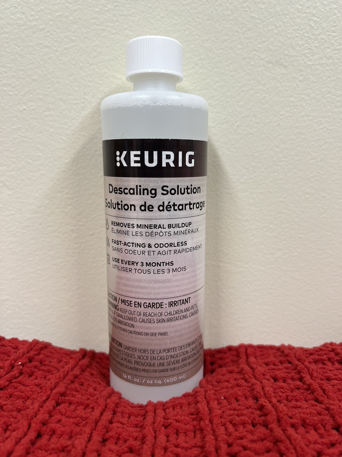 Keurig Brewer Cleaner Includes 14 oz. Descaling Solution, Compatible