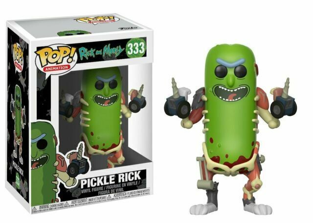 Funko POP Pickle Rick Action Figure