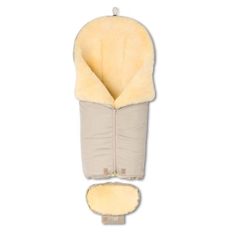 Natural Sheepskin Footmuff   Water-repellent Outer ideal for Walking children - Image 2 of 4