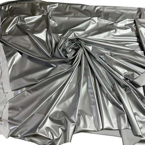 LATEX-GLANZ & MATT 4-WEGE STRECKEN ELASTISCHER LACKLEDER STOFF JACKE MANTEL TANZ - Bild 47 von 225