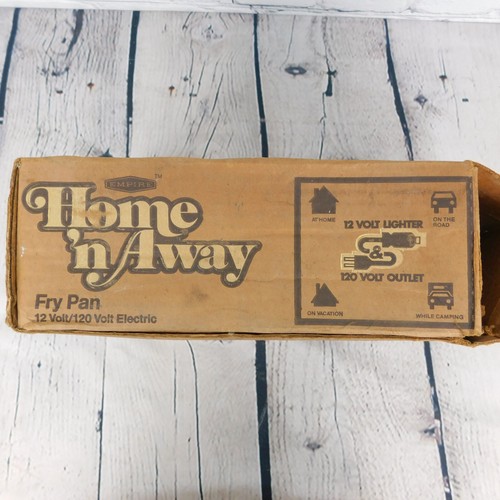 Vtg Empire Home N Away Fry Pan, Works -W/ 12v & 120v Cords - Hot Food Anywhere - Picture 16 of 17