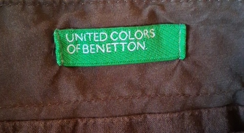 United Colors of Benetton Maxi Skirt EU Size 42, US Size 6, Bubble Hem Italy - Picture 3 of 16