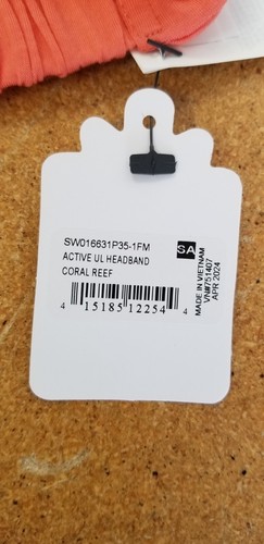 SmartWool Active Ultralight Headband - Coral Reef (#143) - Picture 3 of 4