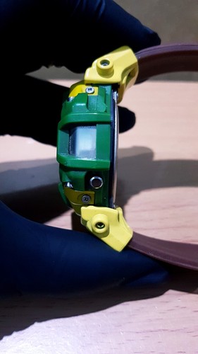 G-Shock DW-8100 Gundam RX Customs Rasta Yellow Green G Roulett Game Extra band - Picture 17 of 24