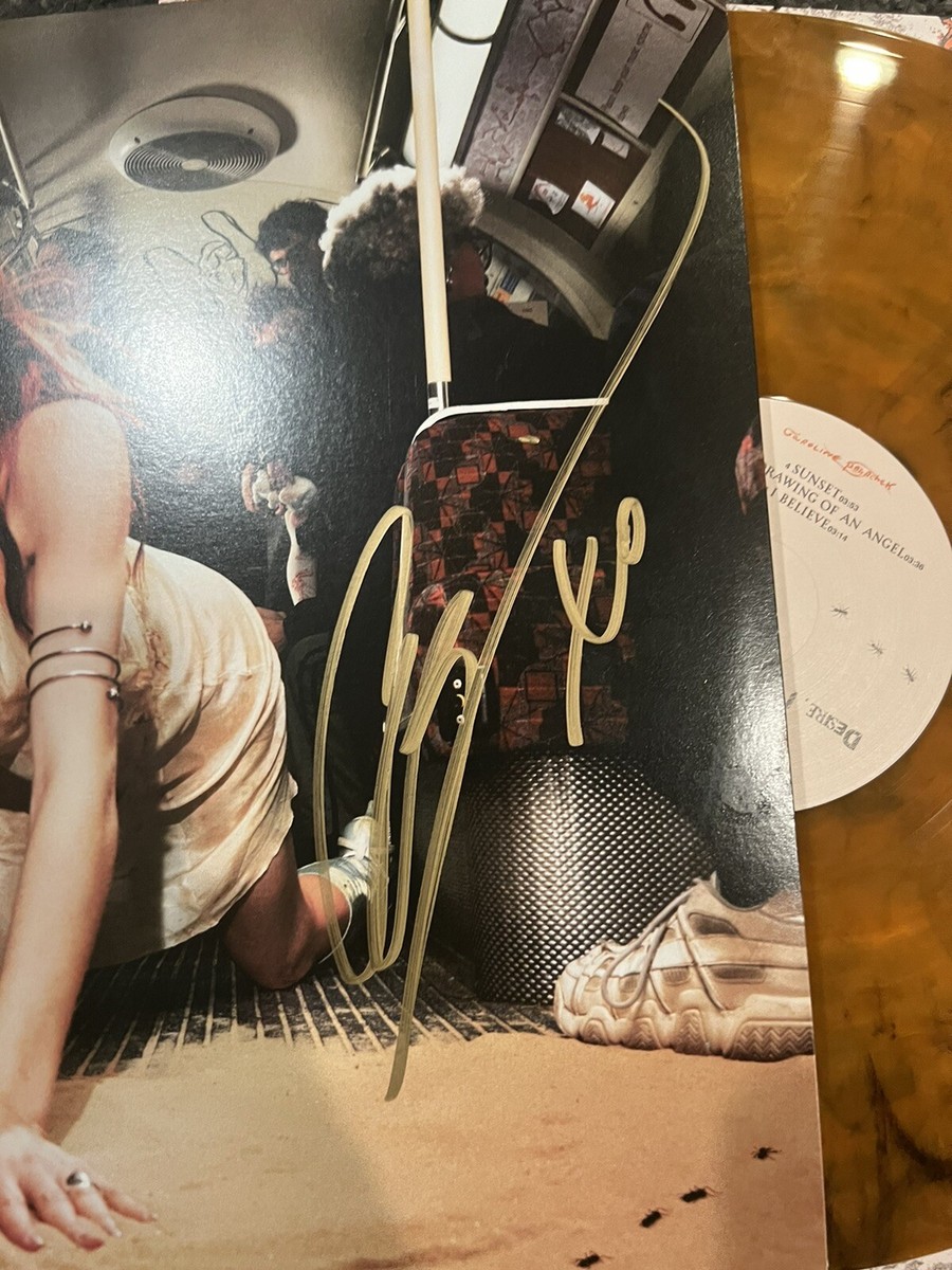 signed desire i want to turn into you tiger vinyl