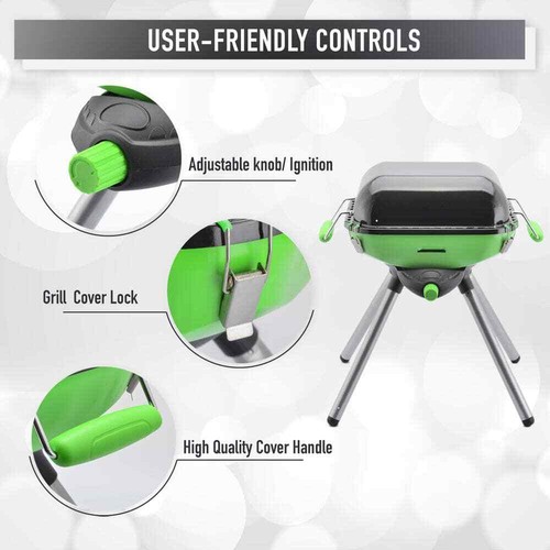 Multi-Function Portable Propane BBQ Grill - Picture 4 of 6