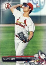 Lot of (100) 2017 Bowman Draft SCOTT HURST 1st Rookie Card #BD-126 Cardinals