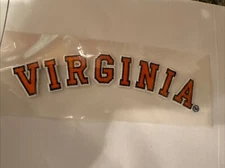 Virginia Cavaliers Vintage Embroidered Iron On Patch 1” Each LETTER 1”