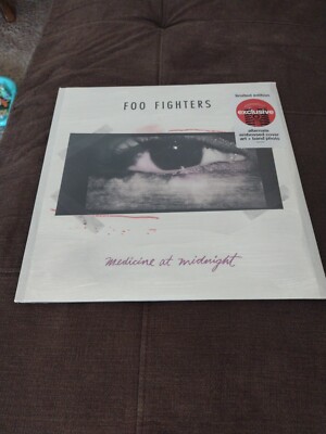 Foo Fighters Medicine At Midnight Limited Edition Target Embossed Vinyl SEALED 