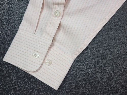 versace v2 shirt vintage buttoned 100% cotton pink classic s.18 - Picture 7 of 9