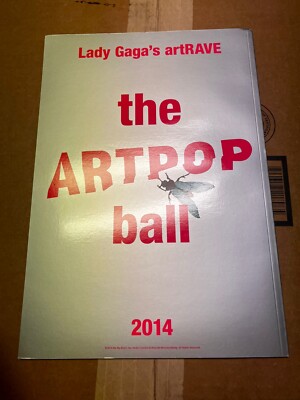 Gaga アートブック Lady GaGa SIGNED ARTRAVE Book Tour Music ARTPOP | eBay