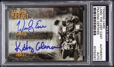 1974-77 Land of the Lost Coleman/Eure Signed LE Trading Card (PSA/DNA Slabbed)