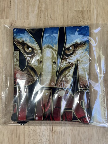 (Youth M) SIX FLAGS American Eagle MAGIC MOUNTAIN Shirt PATRIOTIC FLAG Tee NWT - Picture 7 of 7