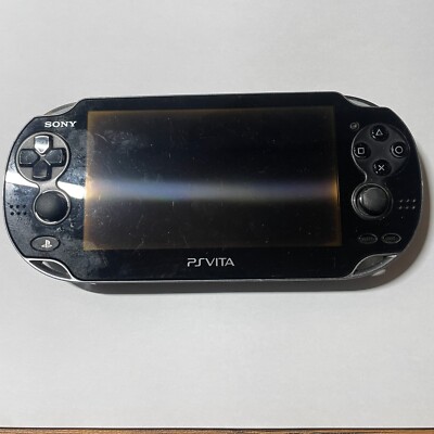 SONY PS VITA PCH-1000 Console Black Region Free Tested READ