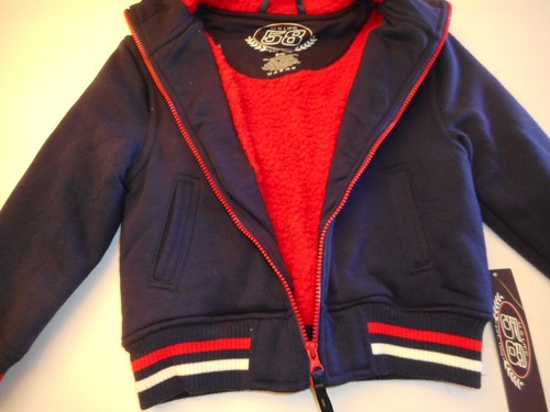 Jacket Sweat Hoodie Boys Toddlers Winter Outerwear U.S. Life Size: 5/M - Picture 6 of 6