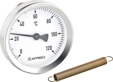 Afriso Anlegethermometer Fußbodenheizung ATh 63 S 0/60°C 3/8
