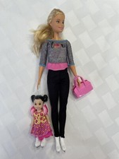 Barbie Ice-Skating Coach & Student Doll with Turning Mechanism Damaged Box