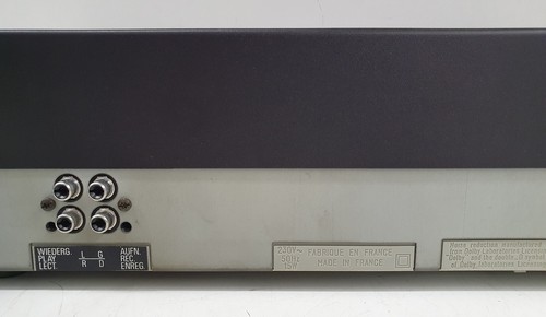 Doble CC1280 Tape Deck rareza vintage gama alta defecto como piezas de repuesto decoración - Imagen 13 de 15