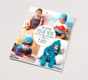 Catalogue 852 Phildar Tricoter Pour Bebe Au Fil Des Saisons Neuf Ebay