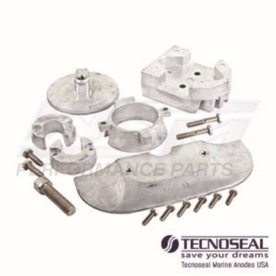 TECNOSEAL Mercruiser Alpha 1/Gen 2 ZINC Anode Kit 455-20801 | eBay