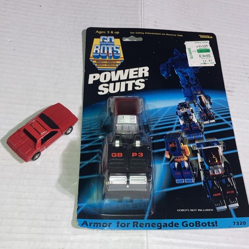 VTG BANDAI 1984 GOBOTS POWER SUIT & SPARKY 50 FIERO MRT-43 ACTION FIGURE PONTIAC - Picture 10 of 23