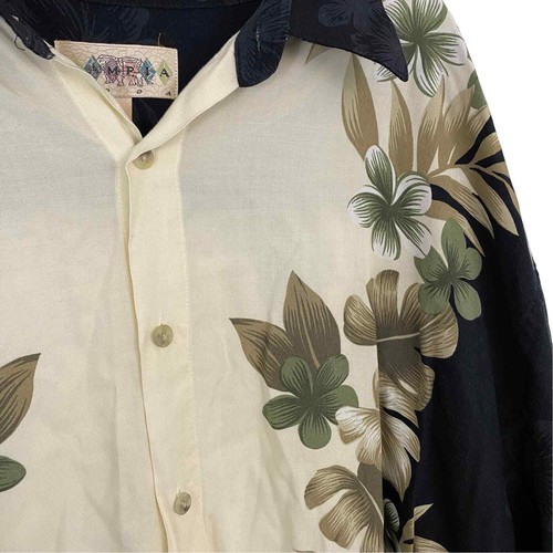 VTG Campia Moda Men's Hawaiian Button Up Short Sleeve Vacation Shirt - Large - Picture 2 of 6