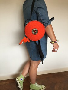 kipling round backpack