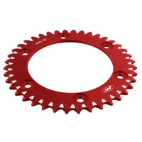Alu- Kettenrad 40Z Rot Passend FüR Honda VTR 1000 Bj. 2000-2006