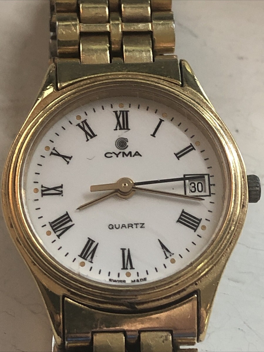 CYMA Quartz Watch NEW BATTERY | eBay CYMA Quartz Watch NEW BATTERY | eBay