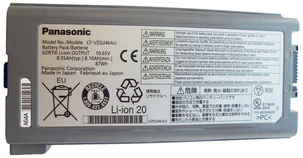 Clavier Original Panasonic Toughbook CF-53 CF-31 CF-30 - QWERTY USA, Occasion Avec Garantie 3 Mois