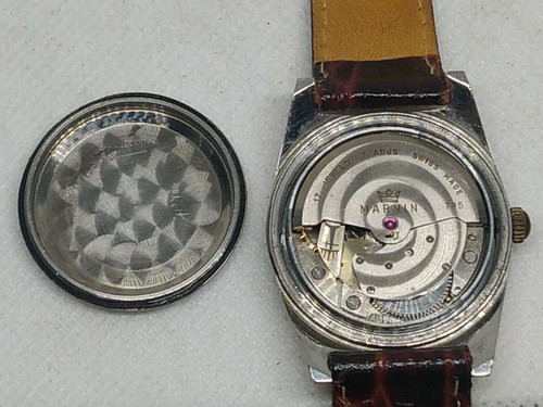 Marvin Flying Dutchman Uhr Automatik 795 Cal Gold Swiss Made Selten Herren - Bild 8 von 12