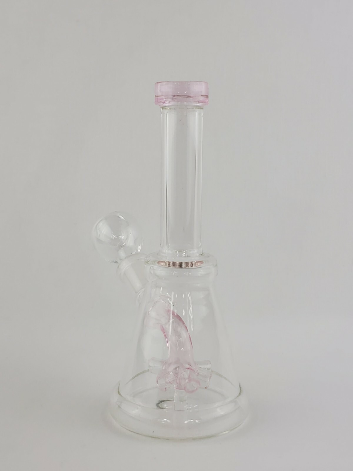 6" Water Pipe Bubbler Glass Hookah Bong Waterpipe with Filter 609147-2
