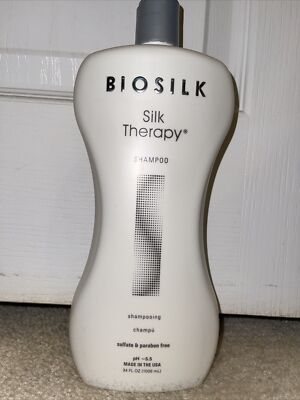 Biosilk Silk Therapy Shampoo 34 oz New Bottle Hair Care