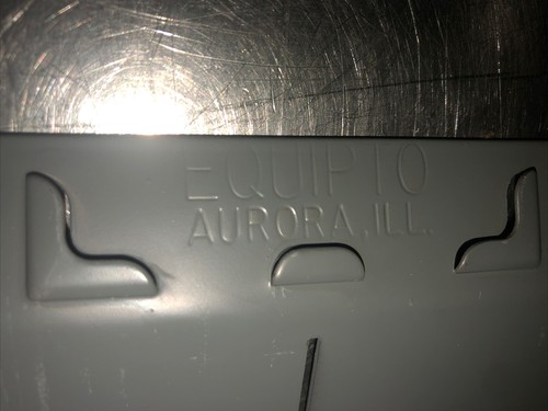 Equipto drawer gray Vintage DIVIDER. New Old Stock. No Original Box Or Packaging - Picture 4 of 5
