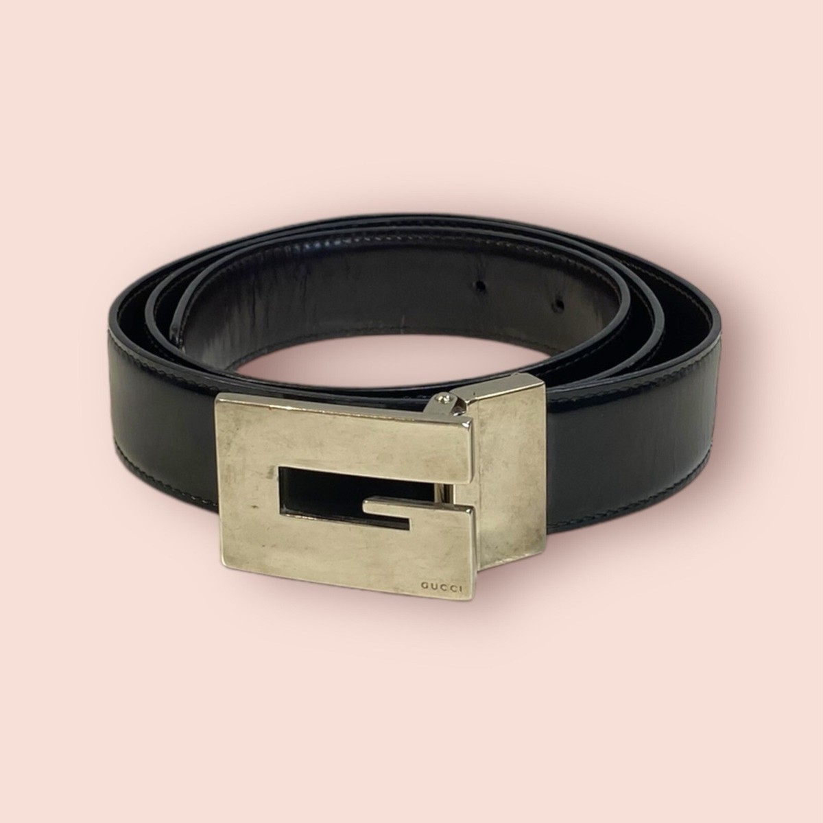 GUCCI By Tom Ford Vintage Reversible G Logo Belt Leather GUCCI By Tom Ford Vintage Reversible G Logo Belt Leather