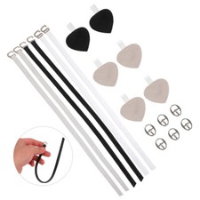 3 Pairs Anti- Loose Shoelace Accessories Detachable Shoe Straps High Heels